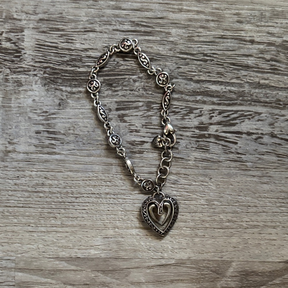 Brighton Ellington Floating Heart Bracelet
